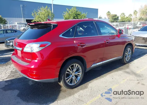 2010 Lexus Rx 450H z USA, uszkodzony, nr VIN JTJZB1BA3A2000154